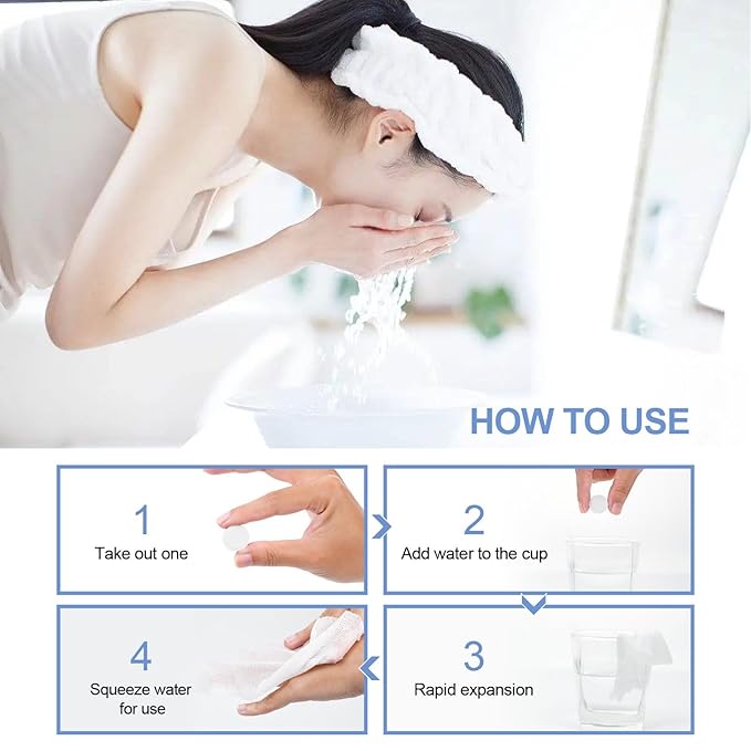 100 Pieces Of Compressed Towels, Disposable Compressed Towel Sheets, Travel Compressed Coin Tissues, Camping Towels, Portable Compressed Facial Towels, For Home Beauty And Outdoor Use.