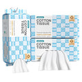 Winner Soft Face Towels, Upgraded Thicker 100% USDA Biobased Facial Towels with Hangable Design, Unscented and Gentle on Sensitive Skin, Disposable Facial Towelettes (240 Count, Pack of 3)