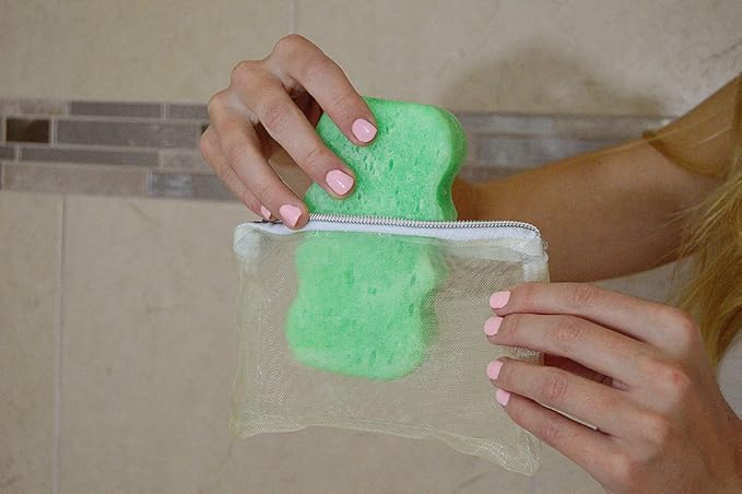 Spongeables Body Wash in a 20+ Wash Sponge, Cool Cucumber, 1 Count