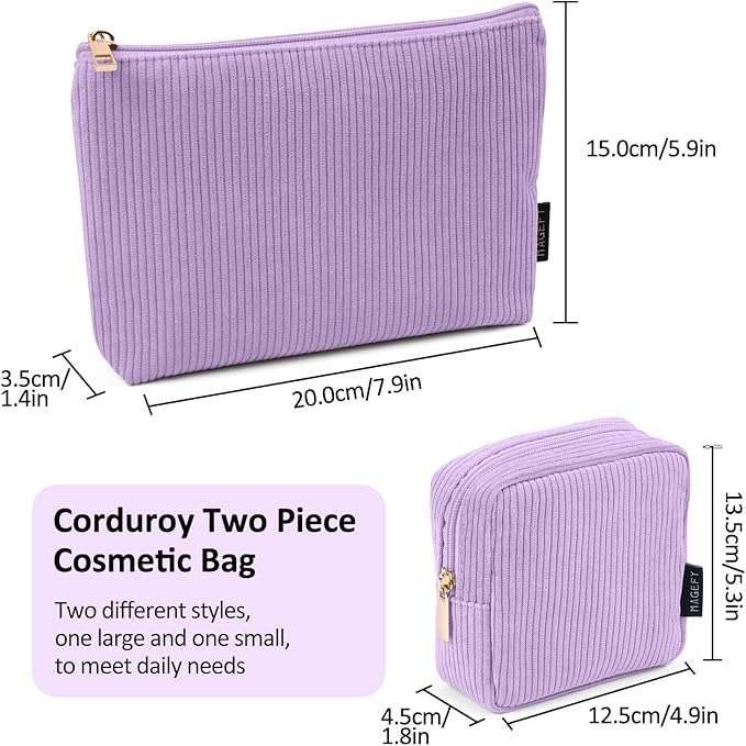 MAGEFY Makeup Bag Small Cosmetic Bag for Women