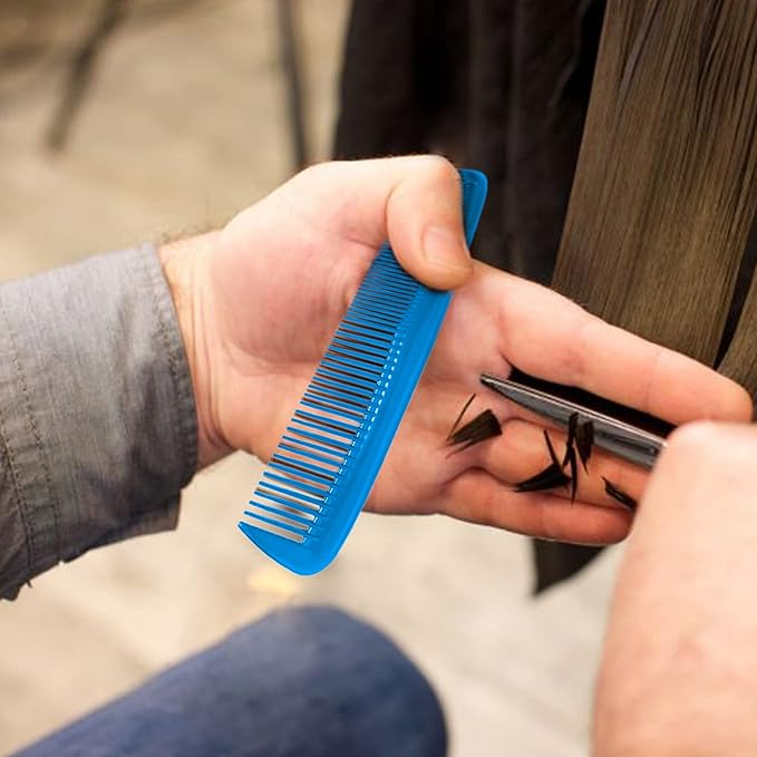 Soft 'N Style Hair Care 4-Pack Comb - Not Breakable - mens comb/fine tooth comb/peines para cabello