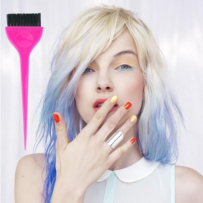 10 Pcs Hair Coloring Dye Brush Set Salon Hair Color Application Brush Tinting Comb Tool Kit for Salon Use and Home DIY(4 Colors)