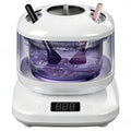 Ultrasonic Jewelry Cleaner with Detachable Tank – 42kHz Deep Cleaning for Rings, Necklaces, Makeup Brushes,4 Modes with U-V, Quiet Operation, IPX7 Waterproof – Also Ideal for Retainers & Dentures