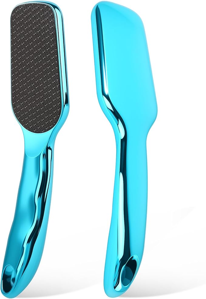 Nano-Glass Foot File Hard Skin Remover, Foot File Callus Remover with Non-Slip Ergonomic Handle, Professional Foot Care Tools