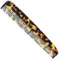 Kent 9T Fine Tooth & Wide Tooth Comb Detangler Hair Combs - Large Handmade & Saw-Cut Dressing Comb - Wet Hair Comb for Women, Durable Grooming Comb for Men, Made in England (Yellow Tokyo), 2 Count