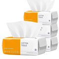 4 Pack Face Towels Disposable,100 Count Ultra Thick Disposable face towels Facial Wash Cloth for Sensitive Skin, Face Clean Towels, Lint- free Facial Tissue