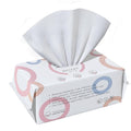 Disposable Face Towels, 80 Count, Biodegradable Dry Wipes for Sensitive Skin, Makeup Removal, Baby Care, Ultra Soft & Thick, 7.8”x7.8”