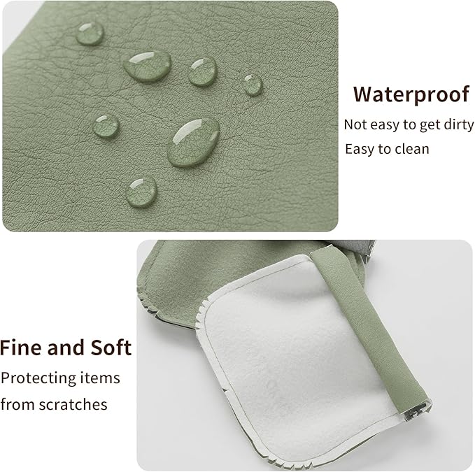 RIGHT AWAY 2 PCS Small Makeup Bag for Purse,Mini Cosmetic Organizer Make Up Bag for Women,Squeeze Coin Purse Pouch,Portable Tiny Makeup Pouches for Cosmetic Accessories,Lipstick, Jewelry, Card, Coins