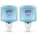 PURELL Brand HEALTHY SOAP Gentle & Free Foam, Fragrance Free, 1200 mL Hand Soap Refill for PURELL ES4 Manual Soap Dispenser (Pack of 2) - 5072-02 - Manufactured by GOJO, Inc.