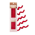 Red by Kiss Satin Flexi Heatless Curling Rods, Damage Free & Frizz Free No Heat Soft Curls, Silky Satin to Prevent Breakage, Comfortable Pin-Free Styling, Gentle Rollers for All Hair Types
