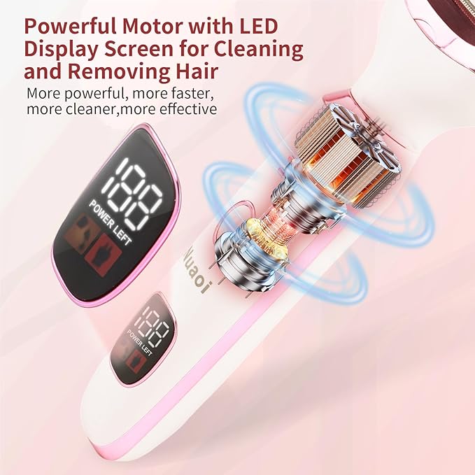 Electric Bikini Trimmer for Women - 5 in 1 Upgraded Body Face Shaver Nose Pubic Hair Trimmer Razors for Women Men Rechargeable Hair Removal Kit for Face Chin Eyebrow Arms Armpit Legs Groomer