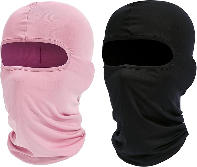 Ski Mask Balaclava Shiesty, 2 Pack Cold Winter Warm Windproof Motorcycle Neck Gaiter for Men/Women