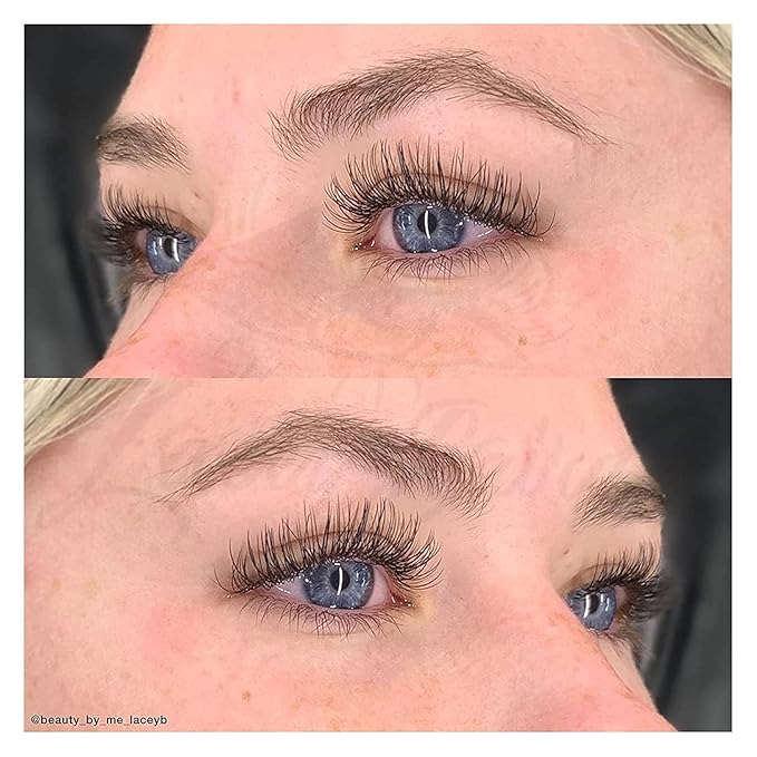 LASHVIEW Eyelash Extensions,Individual Lashes, Premium Single &Classic Lashes,0.18 Thickness C Curl 15-20mm Mixed Tray,Natural Semi Permanent Eyelashes,Soft Application-Friendly,Mink Lashes