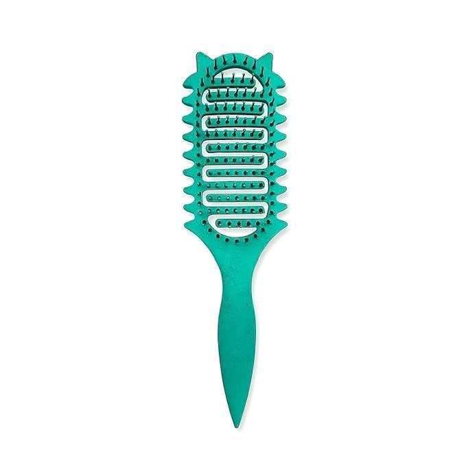 Curl Defining Brush,2026 Vented Hair Brush for Detangling Styling,Curl Defining Brush,Shaping And Defining Curls For Women And Men (Green)