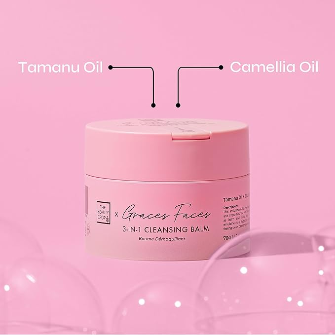 The Beauty Crop Graces Faces Cleansing Balm Refill - Nourishing & Hydrating - 100 ml
