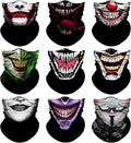 Venswell Neck Gaiter Face Mask Men Women,Seamless Bandana Rave Face Cover Scarf Mask,Balaclava,Headband, Head Wrap,Headwear
