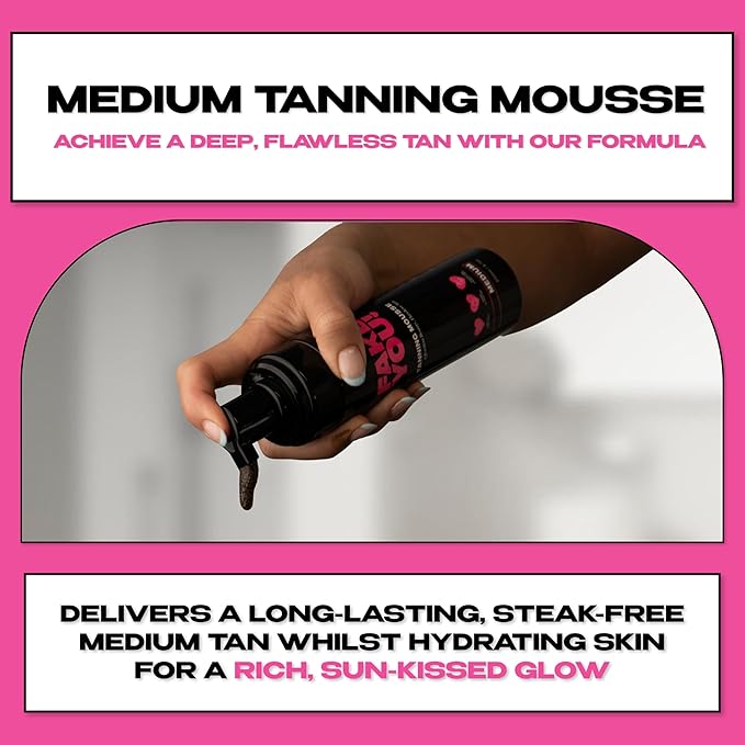 Fake You! All-in-One Ultimate Tanning Kit Bundle – Includes Tanning Mousse, Tanning Drops, Back Applicator, Exfoliating Mitt, and Fake Tan Gloves – Perfect for Seamless Self-Tanning