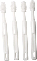 Rehabilitation Advantage Gum, Teeth, & Tongue Massage Brushes, Set of 4,White