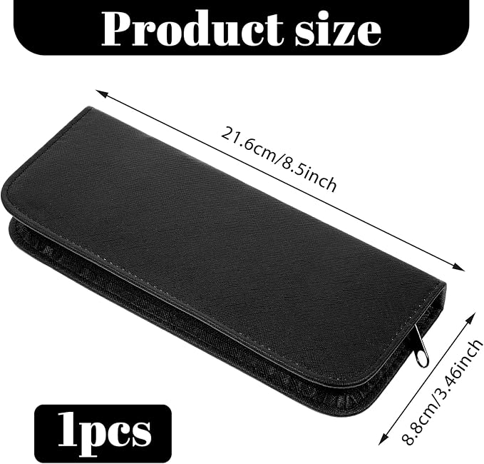 1 Piece Shear Case Hair Shear Scissors Bag Holder Scissor Cases for Hairstylists Professional Shears Holder for Foldable Comb and Scissors Hairdresse