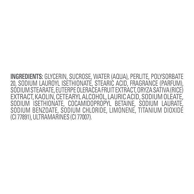 Dove Sugar Body Scrub Velvet Acai & Rice Milk For Women For Exfoliated & Hydrated skin 15 OZ