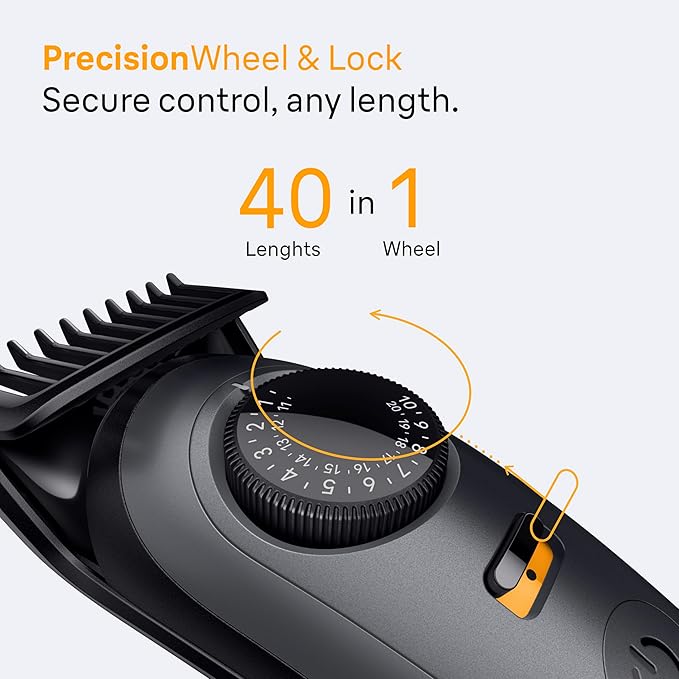Braun Series 5 All-in-One Beard & Body Grooming Kit for Men, Cordless Trimmer, Hair Clippers & Shaver for Face, Hair & Body with Smooth Shave Head, AIO 5510