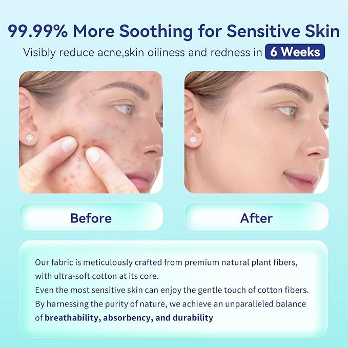 Ditoi Disposable Face Towels XL, Soft Cotton Facial Cleansing Cloths, Dry Face Towelettes for Makeup Removal, Sensitive Skin & Daily Skin Care, 300 Count (6 Pack)
