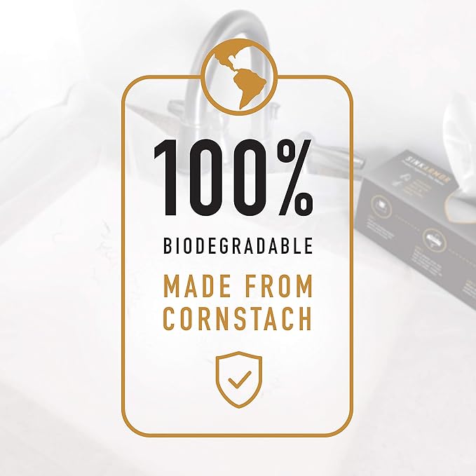 Premium Barber Plastic Disposable Sink Guards - Beard Trimmer for Men Apron Cape & Beard Bib Alternative - Single Use - 20 Count