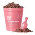 Sand & Sky Body Scrub Exfoliating Scrub Body Exfoliator - Australian Pink Clay Shimmer Body Polish with Macadamia Oil, Cellulite & Keratosis Pilaris, Biodegradable Glitter, 6.8 oz