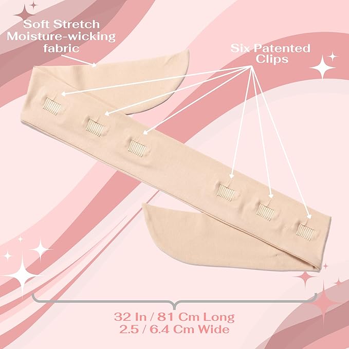 SWAY Short Stretch Non-Slip Headband for Women – Moisture-Wicking, No Headaches, Stays Put for Workouts, Gym, Yoga, Running and Nurse