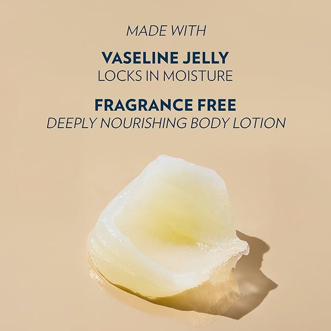 Vaseline Intensive Care Unscented Advanced Repair Body Lotion - Ultra-Hydrating with Lipids for Extremely Dry Skin, 20.3 oz, Pack of 3