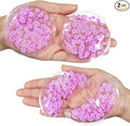 4PCS Gel Eye Ice Pack Set, Cold & Hot Compress, Reusable Cooling Gel Pads for Strain Relief, Relaxation, SPA and Sleep (4 Purple Flowers-2)