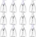 Eboot 12 Pcs 12 oz Foaming Soap Dispenser Foaming Pump Bottle Travel Hand Soap Pump Foam Dispenser Bottle Plastic Press Bottles Empty Refillable Plastic Container for Liquid Shampoo