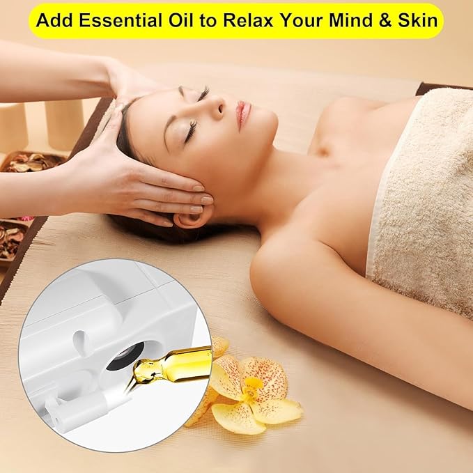 Professional Facial Steamer, Hot Mist Spray with Ozone, Vaporizador Face Steamer for Esthetician, Face Steam Machine