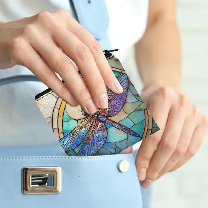 Artsy Sanitary Napkin Storage Bag Portable Period Organizer Pouch for Women Convenient Period Storage Case for Daily Use