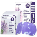 Steam Eye Mask, 10 Packs Heated Eye Mask, Self Heating Disposable SPA Warm Compress for Eyes Sleep Mask, Travel Essentials & Relaxation Gifts, Valentine's Day Gifts (Lavender Scent)