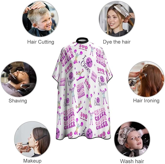 Barber Cape for Kids Funny Duck Haircut Cape Professional Salon Cape Waterproof Hair Cutting Styling Haircut Apron