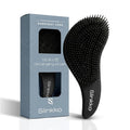 Wave Detangling Brush for Wet & Dry Hair, Dual Flexible Bristles, Anti-Breakage Hair Brush for Curly, Thick & Fine Hair, Women & Kids – Onix Matte