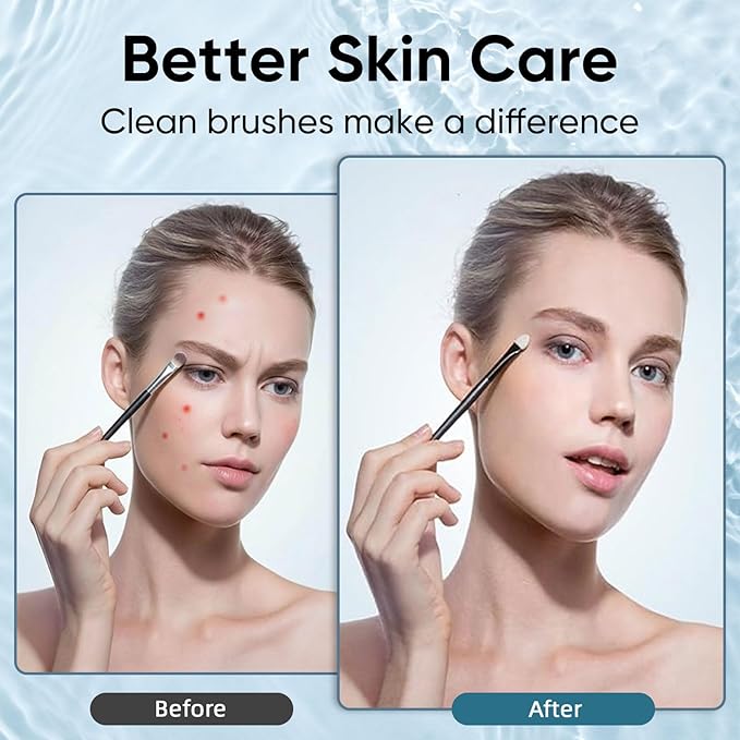 Electric Makeup Brush Cleaner Machine – 7000 RPM Deep Clean for All Make up Brush Types, Automatic Beauty Tool for Home & Travel, Ideal Gift for Women Wife Girlfriends