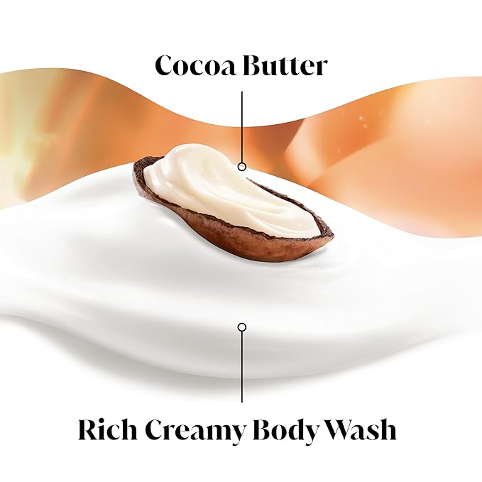 Olay Body Wash for Women, Ultra Moisture, 24/7 Moisture Barrier Repair, Hydrating Formula for Visibly Healthy Soft Skin, Vitamin B3 & Hyaluronic Blend, For All Skin Types, Cocoa Butter Scent, 35 fl oz