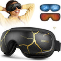 RENPHO Eye Massager with Heat and Cooling Voice Control, Birthday Gifts for Men Women Dad Him Her, Eye Mask for Migraines, Eye Care with Massage, Reduce Dry Eyes Eyeris Kintsugi