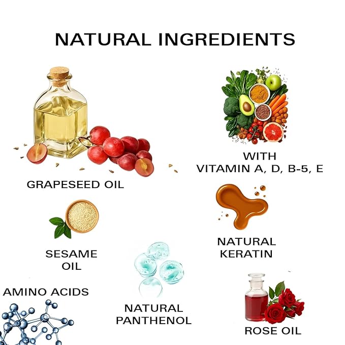 Nail Oil Cuticle Pen - Rose – Nail Strengthener & Growth Serum with Vitamin A, D, E, B5, Grapeseed & Natural Oils – Repair for Brittle, Peeling, Thin Nails – Gift Idea