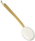 Lotion Applicator with Long Wood Handle