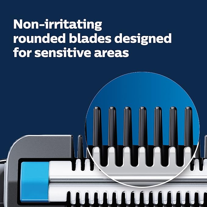 Philips Norelco Bodygroom Series 1100, BG1026/60, Showerproof Body Hair Trimmer and Groomer for Men