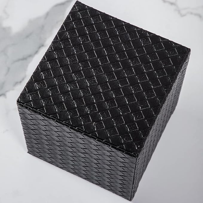Black Tissue Box Cover, Square, Tissue Box Holders for Bathroom Accessories