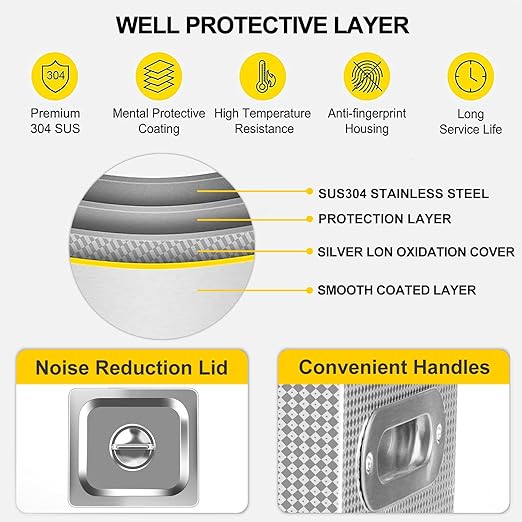 Ultrasonic Cleaner 2L Dual-Frequency Professional Digital Stainless Steel Cleaning Machine with Heater Timer for Denture, Coins, Small Metal Parts, Circuit Board, Lab Tools, etc