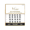 i•ENVY Extended Real Mink Lash Clusters Lashes DIY Salon Lash Extension Apply Underneath Natural Lashes for Perfect Lash Extension Effect, False Eyelashes Reusable