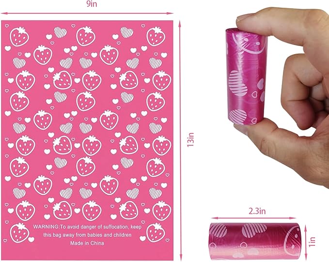 300Pcs Sanitary Napkin Disposal Bags, Feminine Hygiene Disposal Bags, Disposal for Tampons, Liners, and Pads