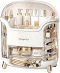 Large Makeup Organizer Countertop Vanity Organizer Cosmetic Organizer Makeup Storage Box Bathroom Counter Organizer Perfume Skincare Organizers Gift Women Girls Clear Design Easy Visibility