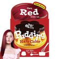 eZn Pudding Hair Dye for Sensitive Scalps – (Fiery Red) | No-Drip, Ammonia-Free, Long-Lasting Semi-Permanent Hair Color with Keratin for Gentle Gray Coverage at Home