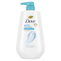 Dove Body Wash with Pump Gentle Exfoliate with Sea Minerals For 24hr Lotion-Soft Skin Moisturizing Skin Cleanser with No Sulfates No Parabens 30.6 oz